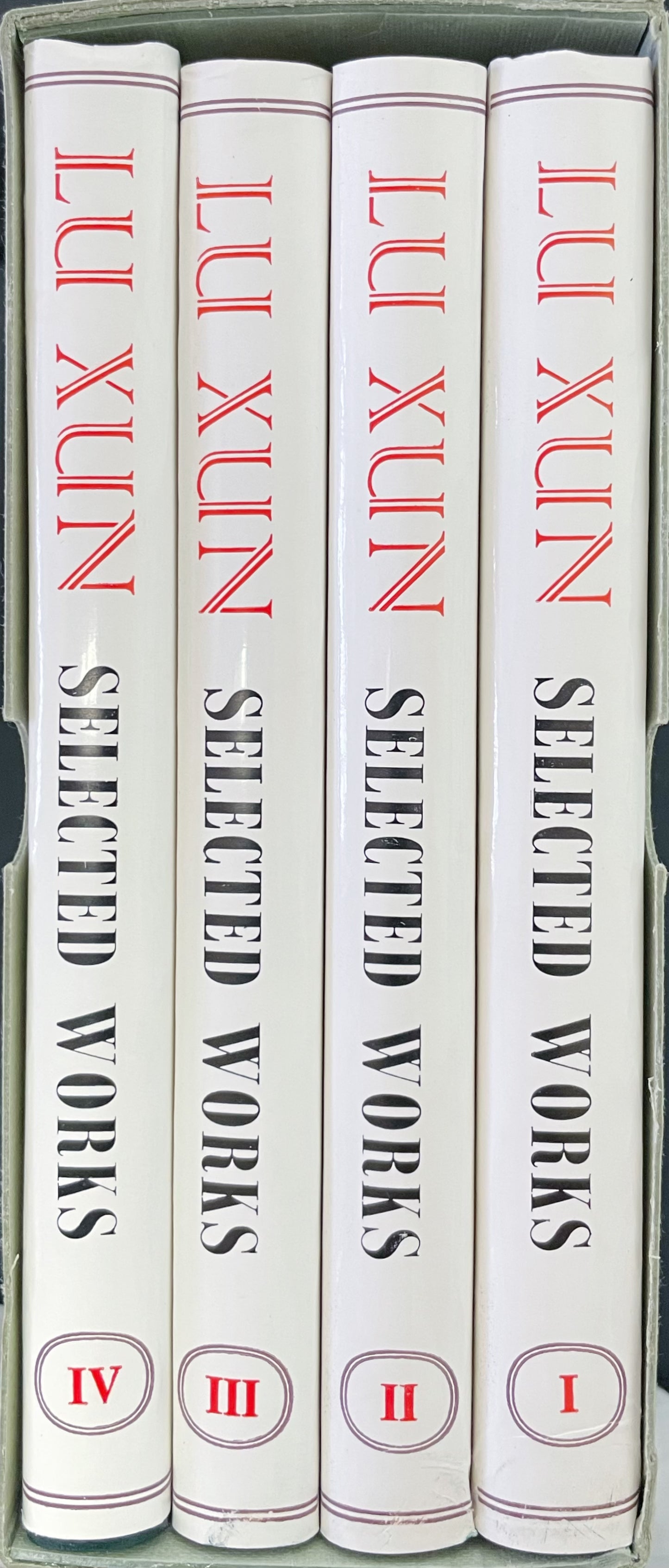 Selected Works of Lu Xun (4 Volume Set)